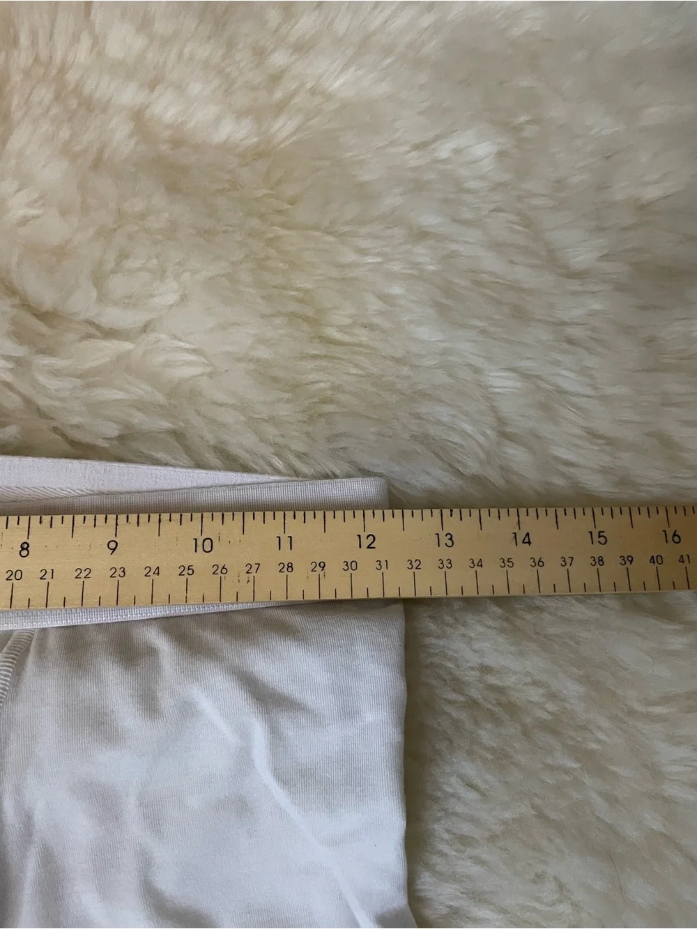 Skims white mens briefs